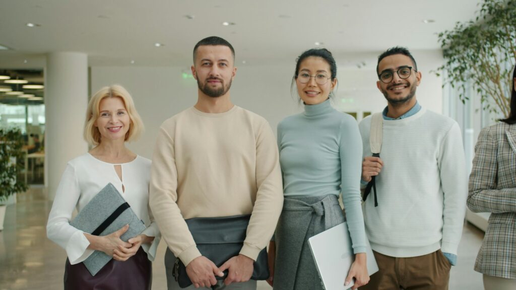 Equipe de uma empresa