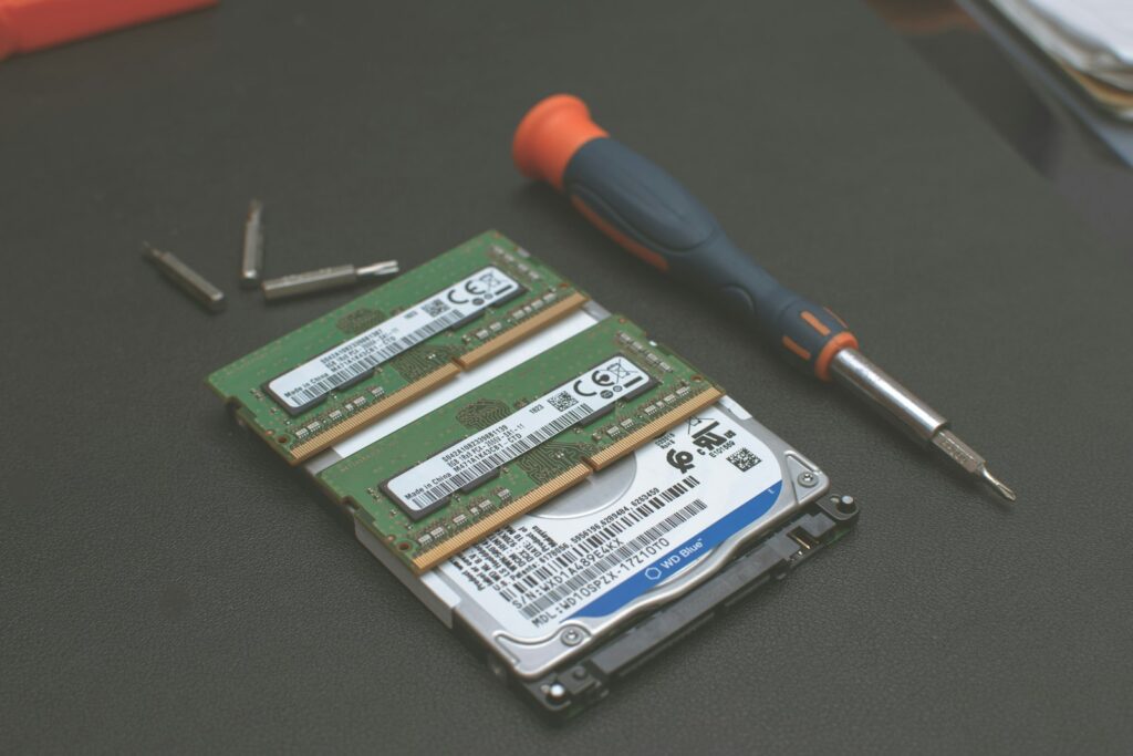 Pentes de memória para upgrade de computadores